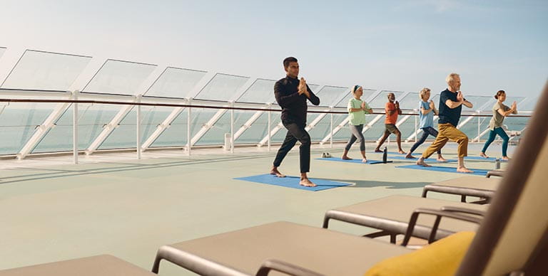 A yoga calls on Spirit of Adventure
